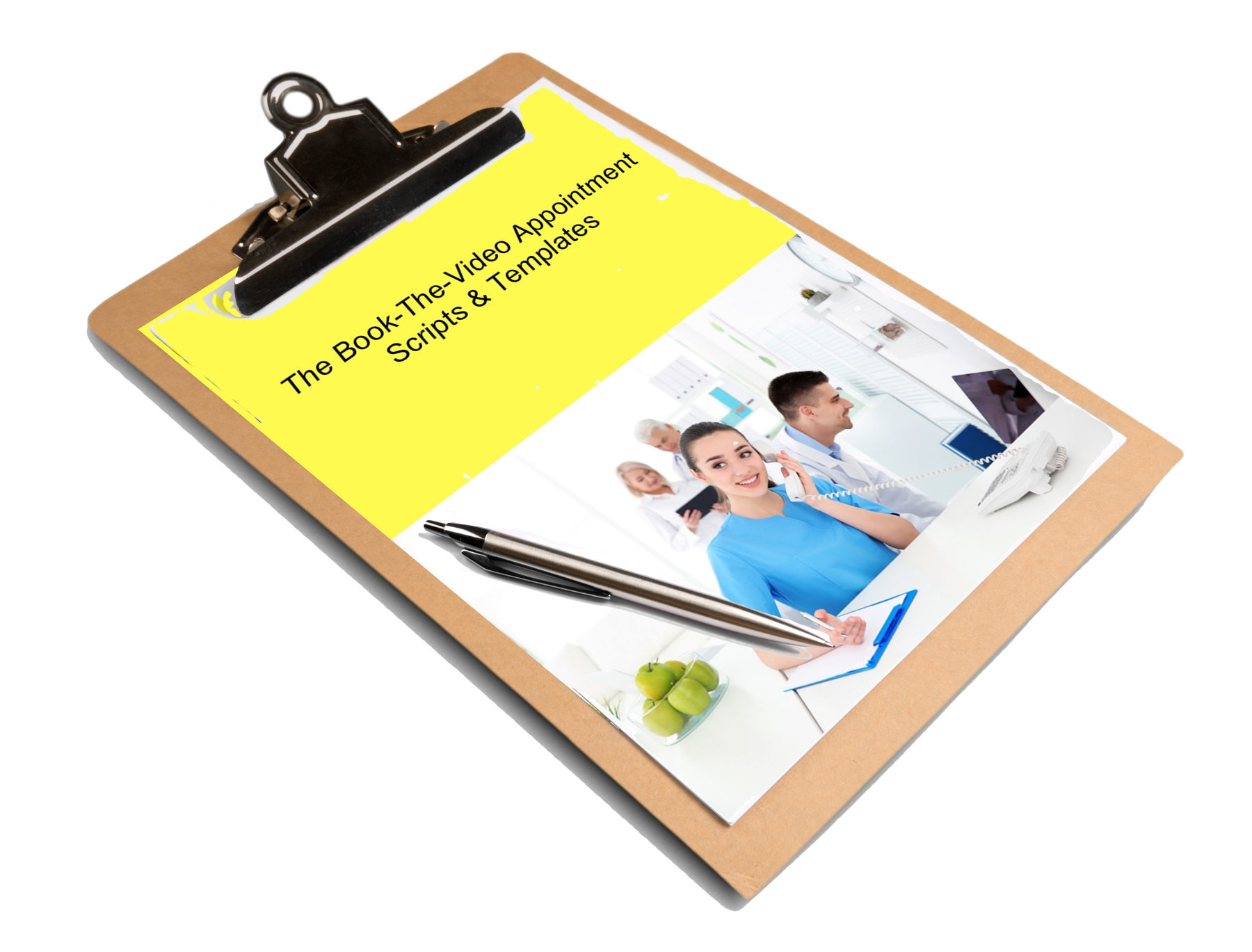 book appt scripts mockup 3 png virtual medical sales call scripts and questions guide
